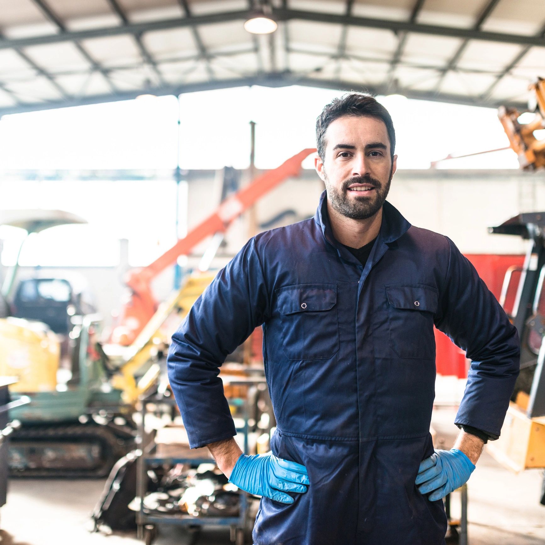 Portrait of site supervisor